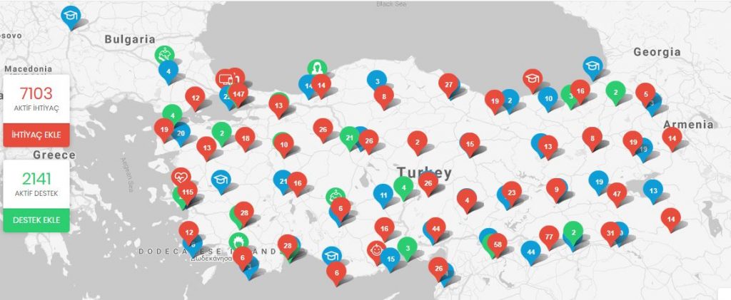 İzmir Depremi İçin Hayata Geçirilen Dijital Projeler ve Güvenli Bağış Noktaları 6