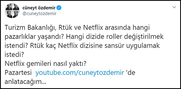 Netflix'in RTÜK Sansürü Nedeniyle Türkiye'den Çekileceği İddiaları Gündemde 3