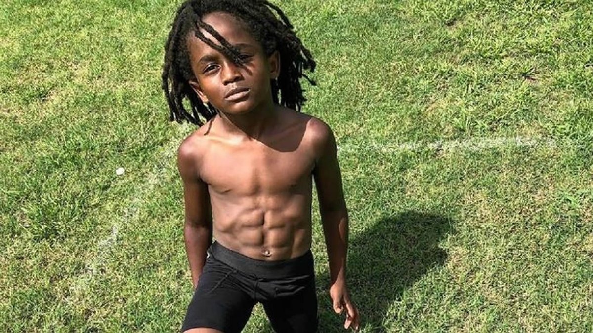 Ona Geleceğin Bolt'u Diyorlar: 7 Yaşındaki Rudolph Ingram 100 Metreyi 13 Saniyede Koşuyor 1