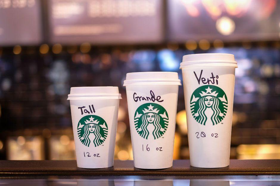 Starbucks Kahve Boyları