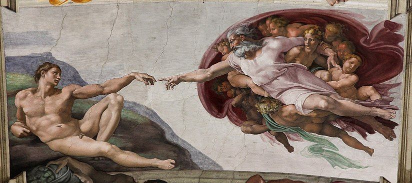 What Is The Mysterious Detail In Michelangelo's "The Creation of Adam" Actually Trying to Tell? 1