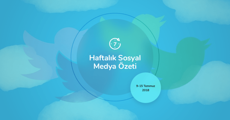 Haftalık Sosyal Medya Özeti: 9 Temmuz – 15 Temmuz 2018 9f9t9j - Haftalık Sosyal Medya Özeti: 9 Temmuz – 15 Temmuz 2018