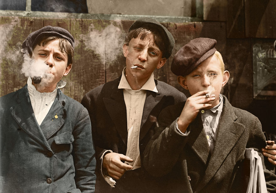 Toplumların Kanayan Yarası Çocuk İşçilerin 100 Sene Önce Çekilmiş Fotoğrafları 6