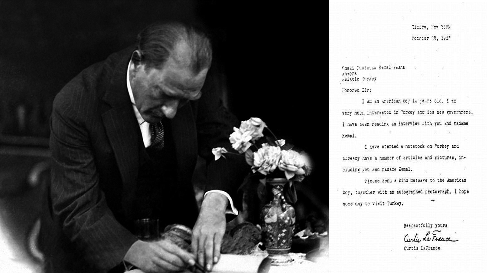 Atatürk ile Amerikalı Bir Çocuk Arasında Geçen İlginç Mektuplaşma 1