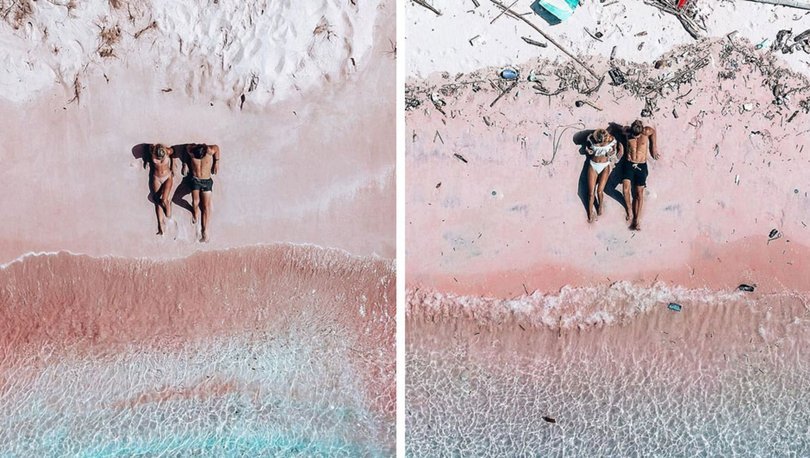 Instagram Fenomeni Çiftin 1 Yıl Sonra Tekrar Ziyaret Ettiği Sahilin İçler Acısı Değişimi 1