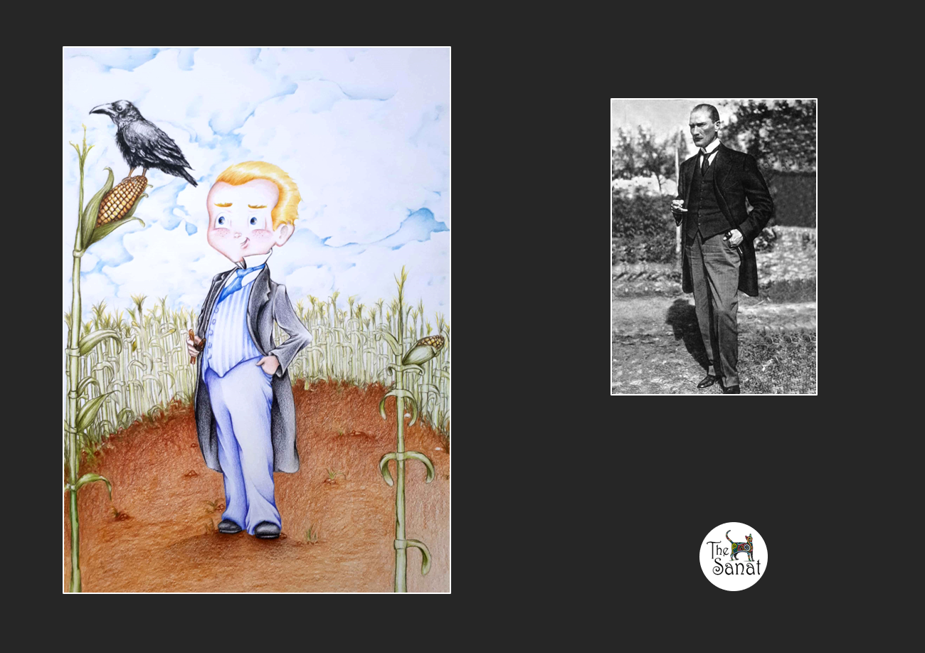 u428ya - Atatürk'ün Çocukluk Çizimleriyle Gerçekleştirilen Proje: Şu Çılgın Çocuk Mustafa