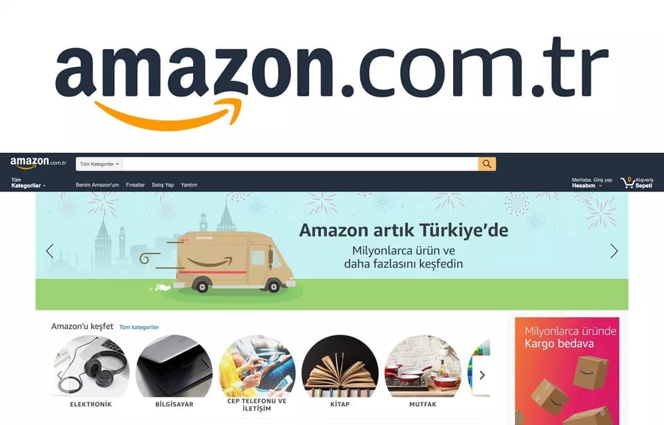 Dünya Devi Amazon Türkiye’de Hizmete Açıldı