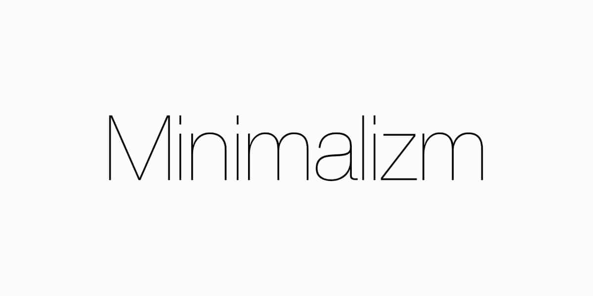2020 Öne Çıkacak Web Sitesi Tasarımı Minimalizm  
