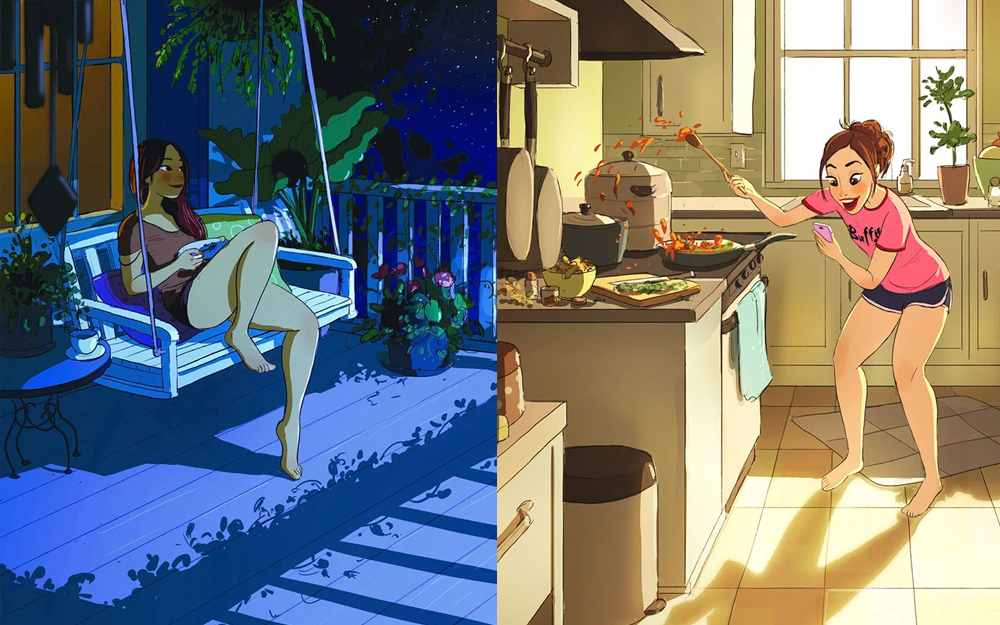 15 Illustrations That It Is Actually A Wonderful Thing To Live Alone