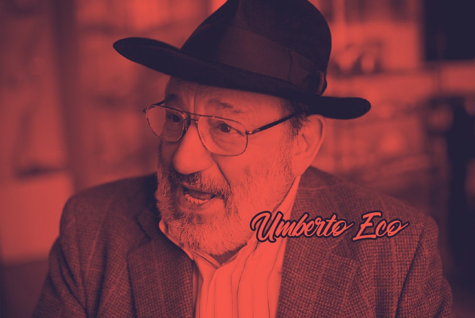 15 inspirierende Zitate von Umberto Eco für diejenigen, die ihre eigene Geschichte schreiben wollen