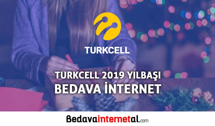Turkcell Yılbaşı Bedava internet 2019