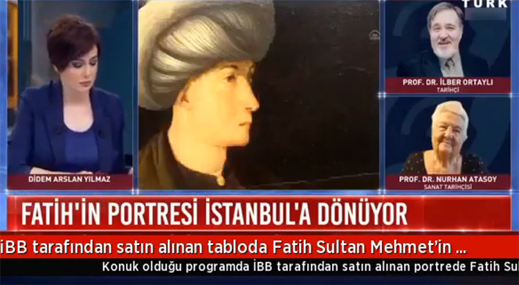 Ä°BB TarafÄ±ndan SatÄ±n AlÄ±nan Tabloda Fatih Sultan Mehmet’in KarÅÄ±sÄ±ndaki Kim? (Video)