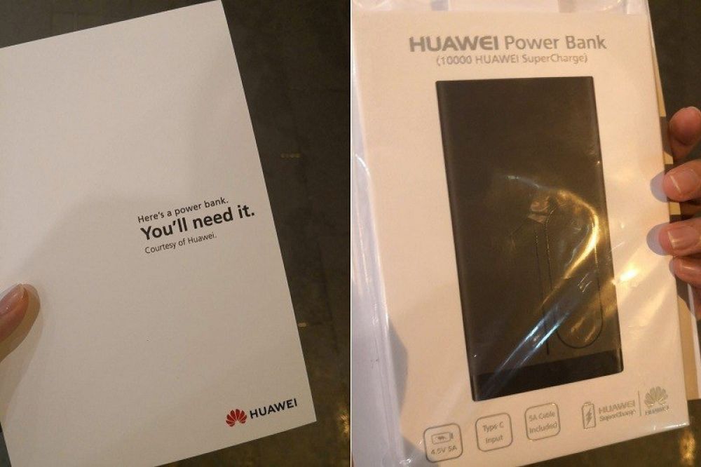 Huawei iPhone İçin Sıraya Girenlere Power Bank Dağıtarak Apple ile Dalga Geçti