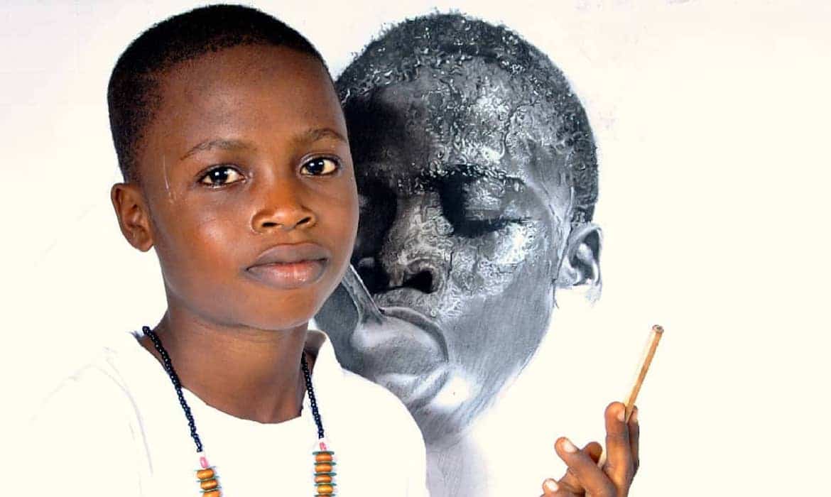 Yaptığı İnanılmaz Gerçekçi Resimlerle Tanınan 11 Yaşındaki Ressam: Kareem Waris