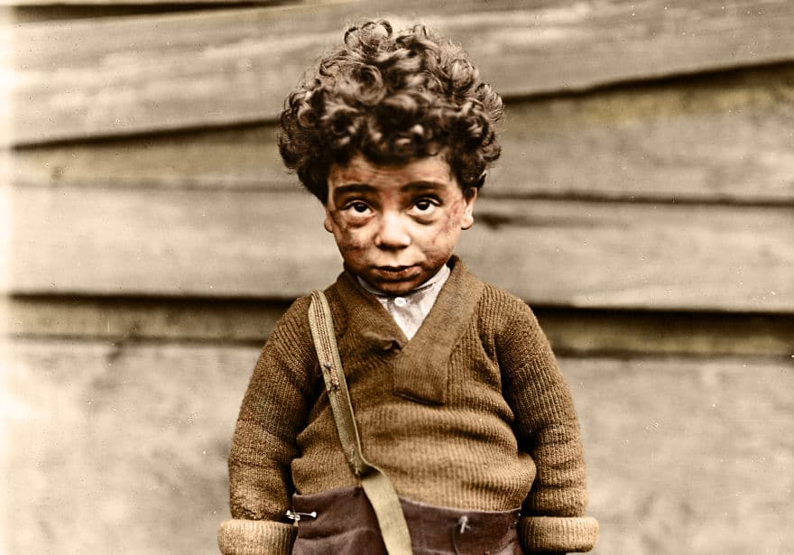 Toplumların Kanayan Yarası Çocuk İşçilerin 100 Sene Önce Çekilmiş Fotoğrafları