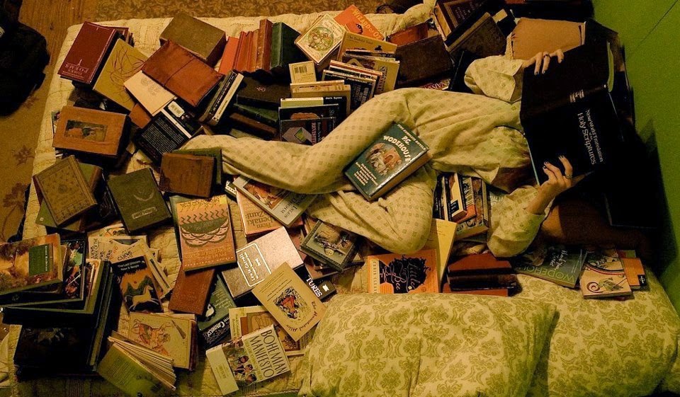 Why Surround Yourself With So Many Books That You Don’t Have Time To Read?