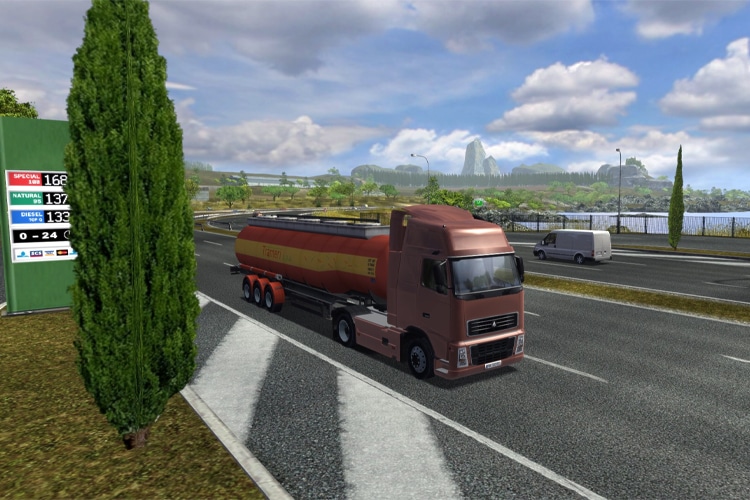 Euro Truck Simulator internet kafe oyunları