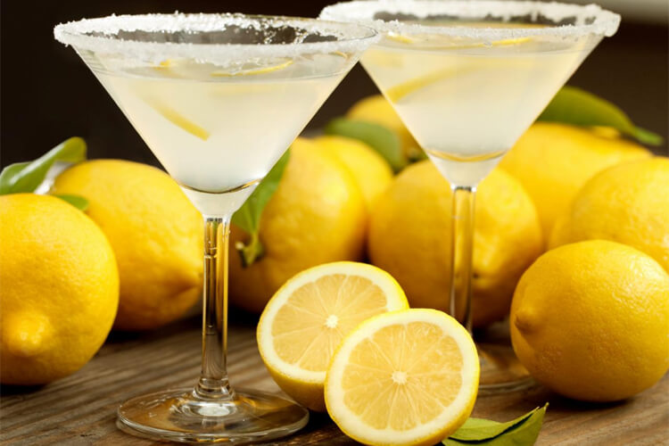Zitronentropfen Martini