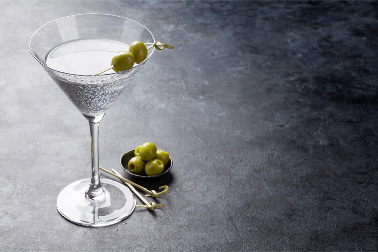 comment boire de la vodka martini