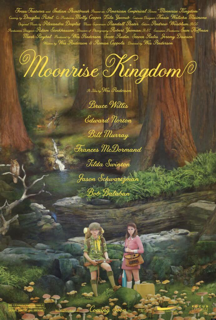 Moonrise Kingdom Wes Anderson filmleri