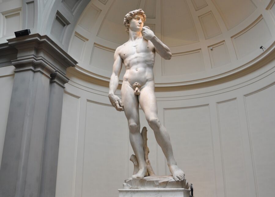 Statue von David