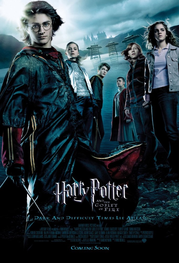 harry potter filmleri ateş kadehi