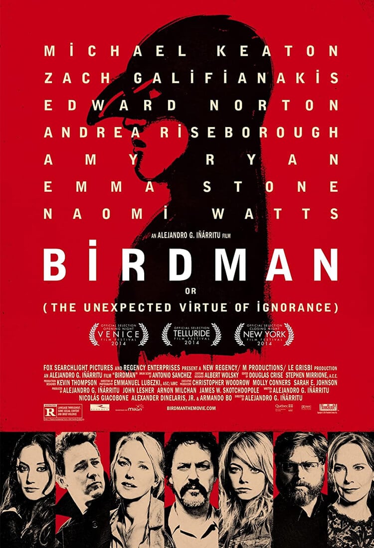 birdman oscar winning movies