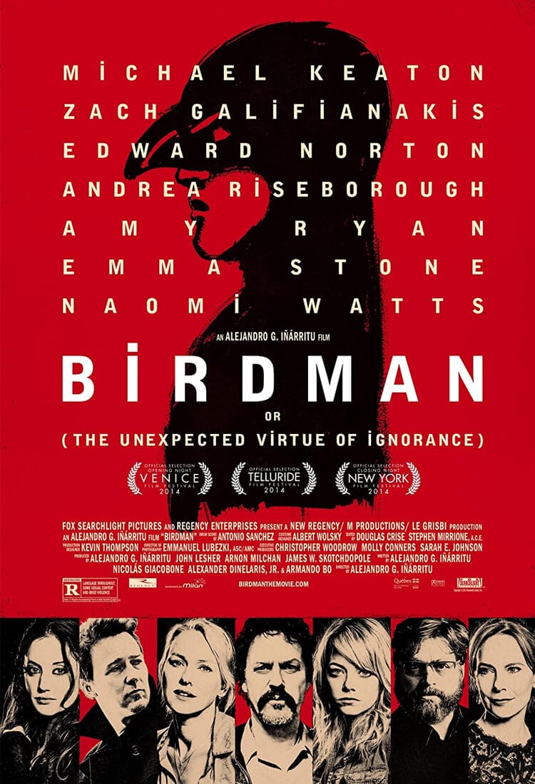 birdman oscar ödüllü filmler