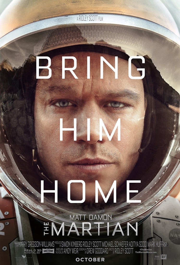 the martian bilim kurgu filmleri