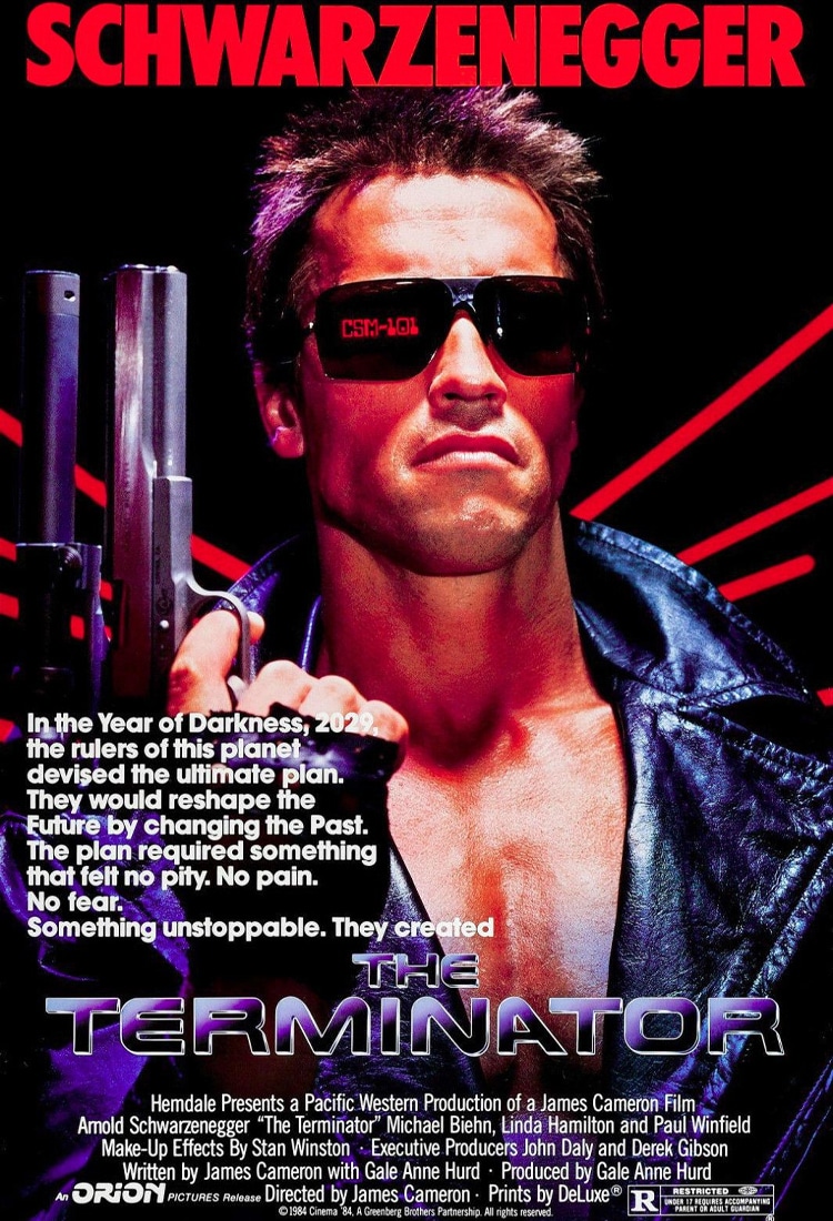 the terminator bilim kurgu filmleri