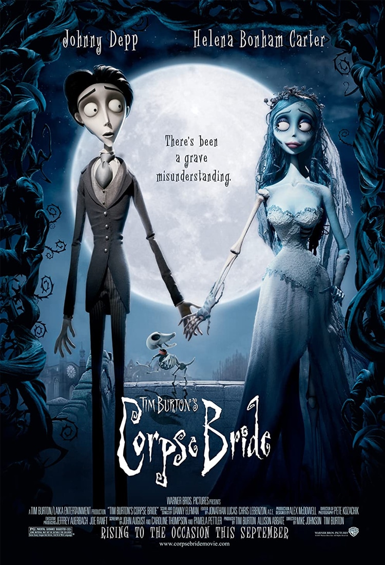 corpse bride tim burton filmleri