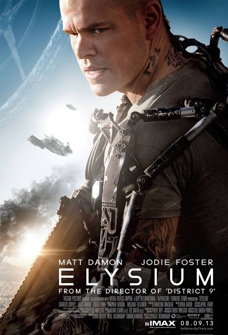 elysium matt damon filmleri