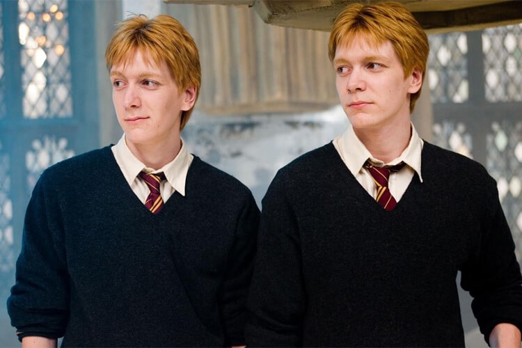 fred ve george weasley