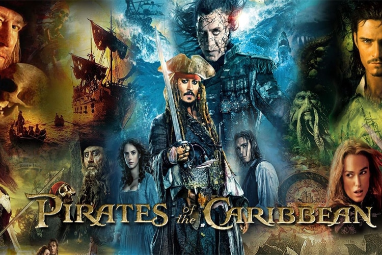pirates of the caribbean movie series