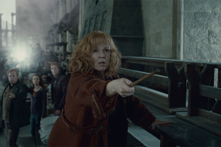 molly weasley harry potter karakterleri