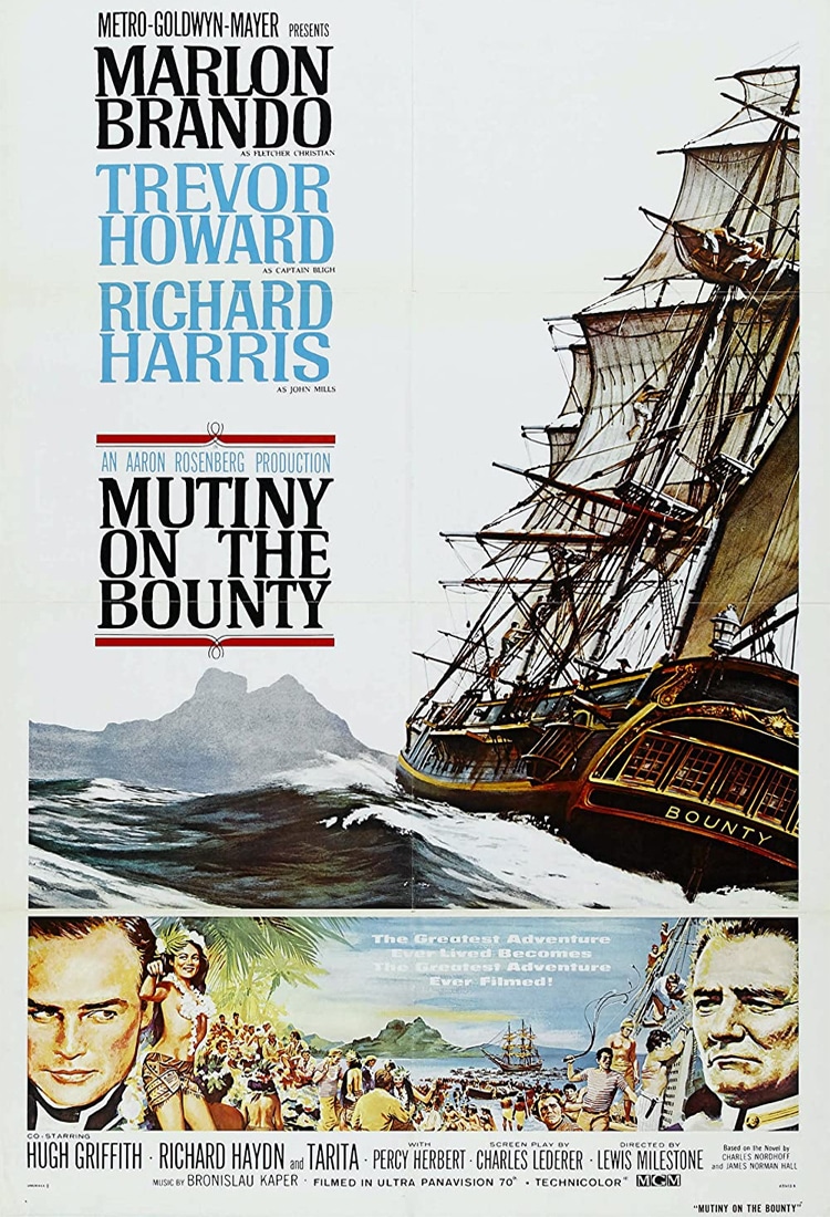 mutiny on the bounty films marlon brando