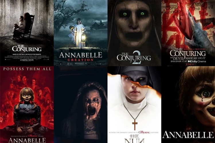 the conjuring universe movie series