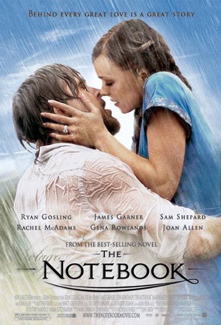 the notebook ryan gosling filmleri