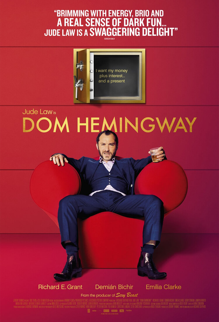 dom hemingway emilia clarke