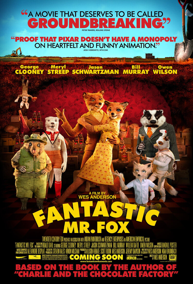 fantastic mr fox george clooney films