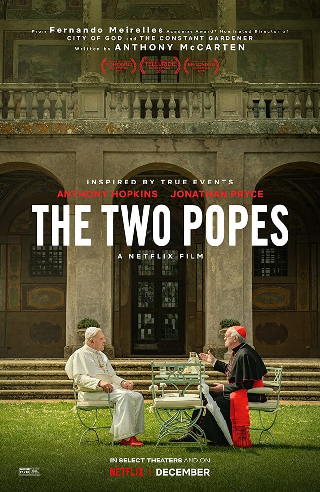 the two popes anthony hopkins filmleri