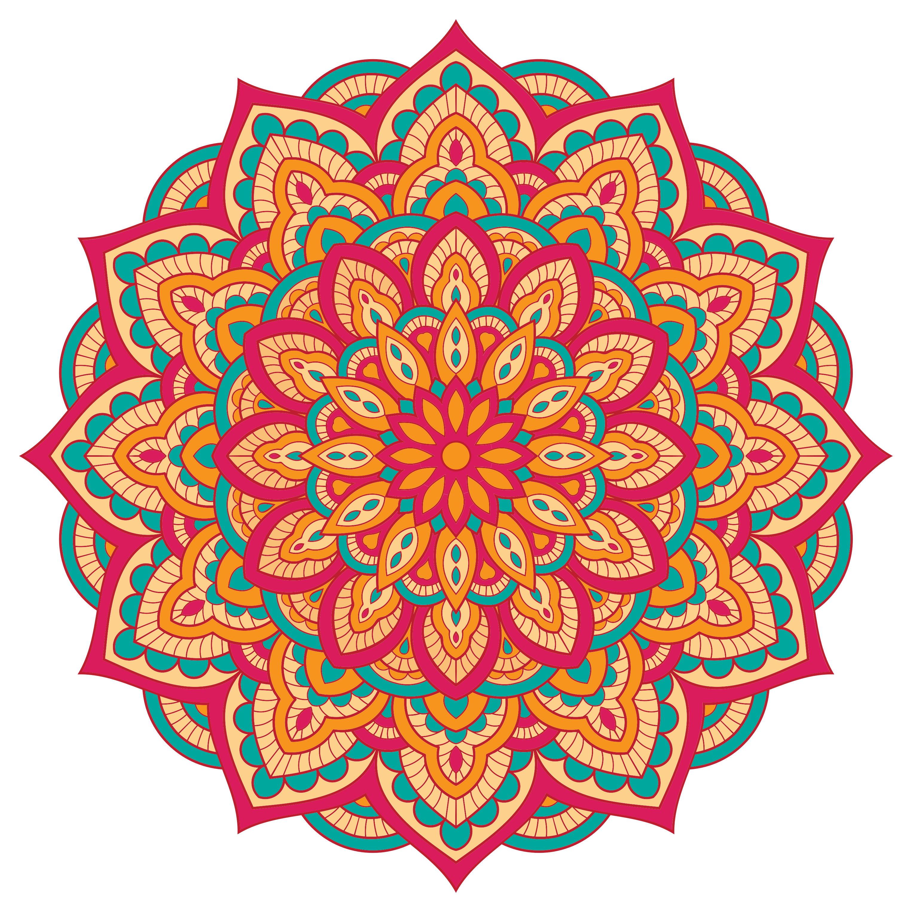 Mandala: Art to Learn Patience and Life