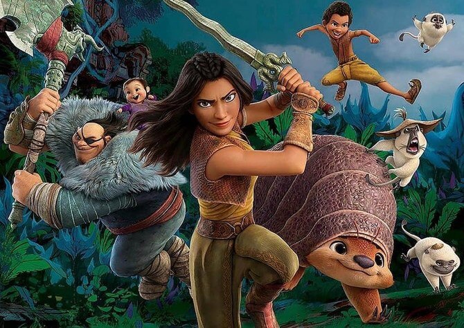 Animated movies released in 2021