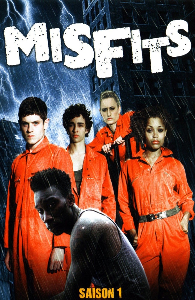 misfits english tv series