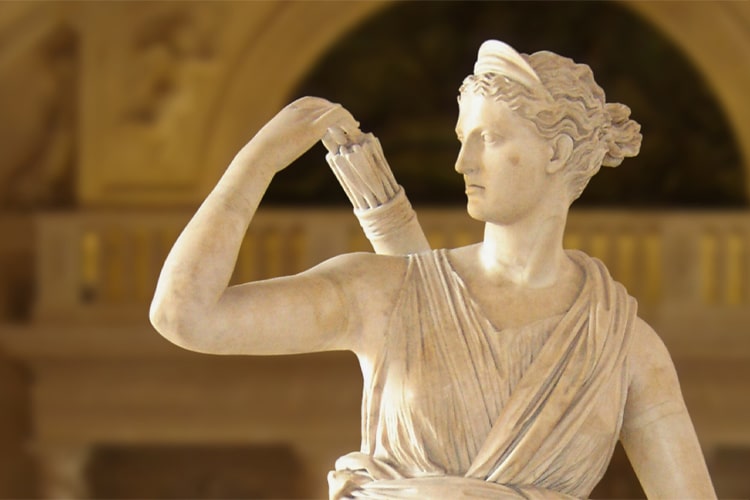 artemis olimpos tanrıları