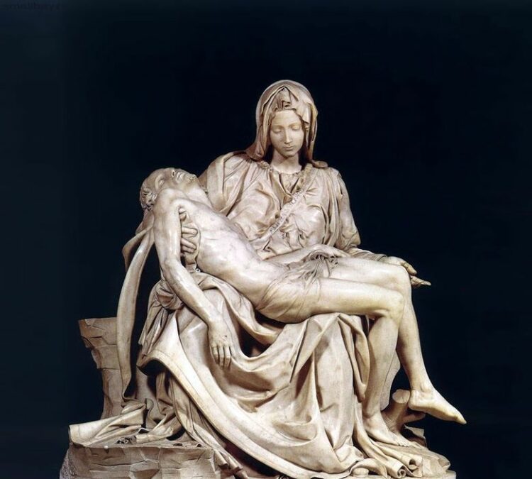 Pietà: göttliches Meisterwerk der Renaissance