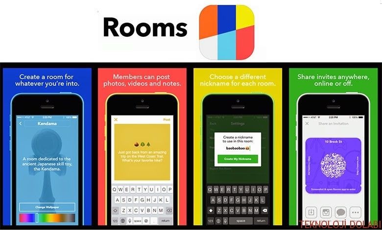 Facebook’tan Yeni Sohbet Uygulaması: Rooms