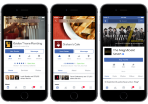 Facebook, Yemek Siparişi ve Etkinlik Bileti Satışlarına Aracı Oluyor