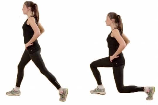 reverse lunge