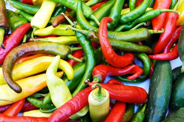 verduras de verano